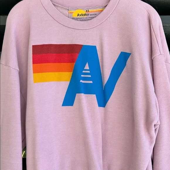 Aviator Nation Crewneck Sweatshirt - Picture 2 of 5